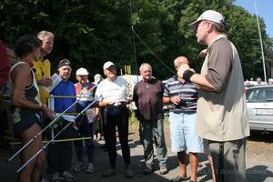 Briefing vor der fuchsjagdt im jamm