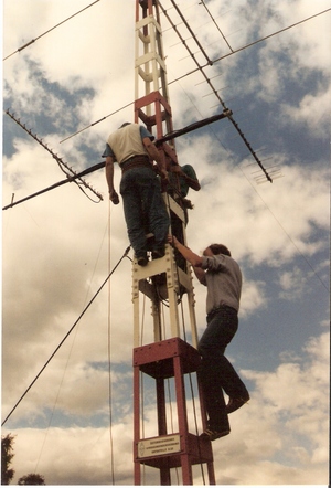 Antennenmontage